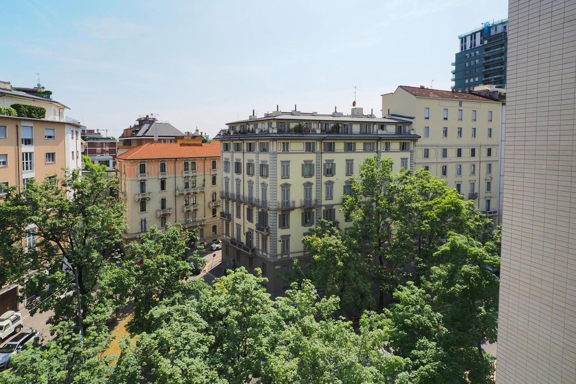 Elegant Moscova Apt Milan Bagian luar foto